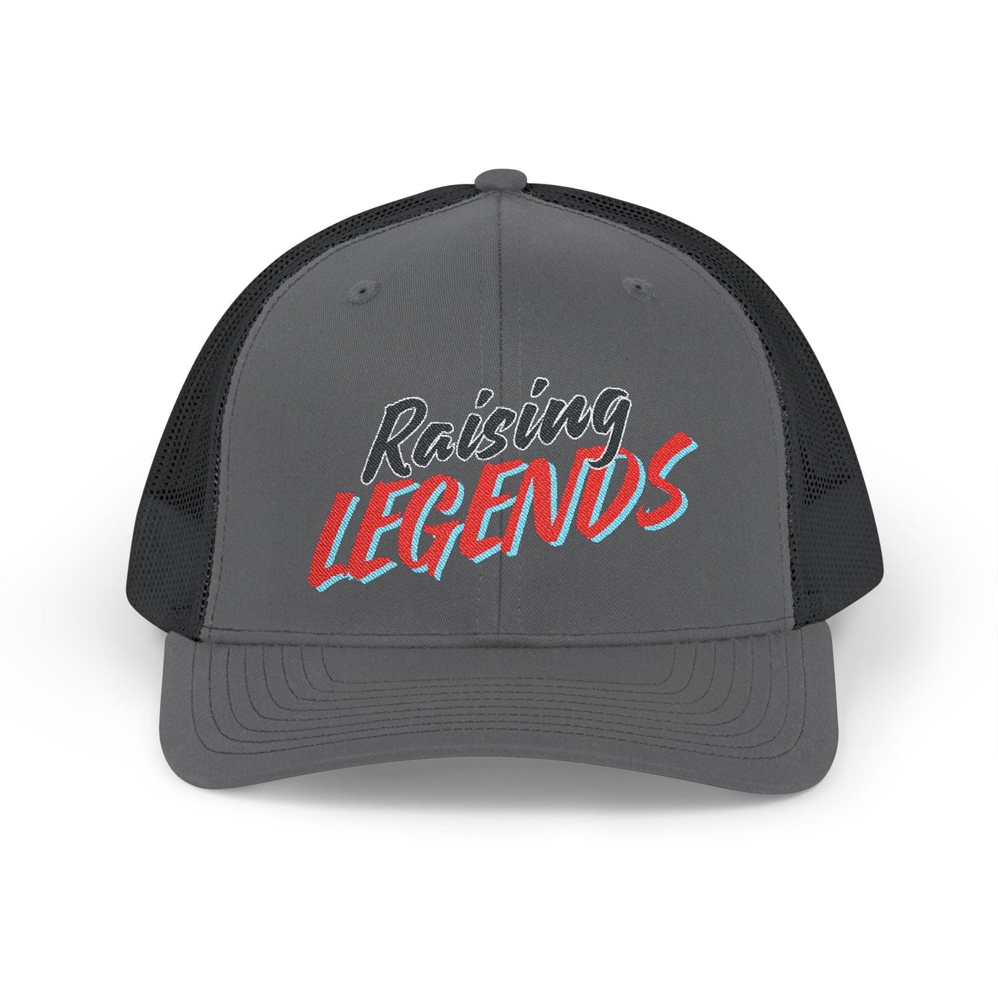 Raising Legends Hat | Embroidered Trucker Cap for Proud Parents and Everyday Heroes - Joyful Moments Market