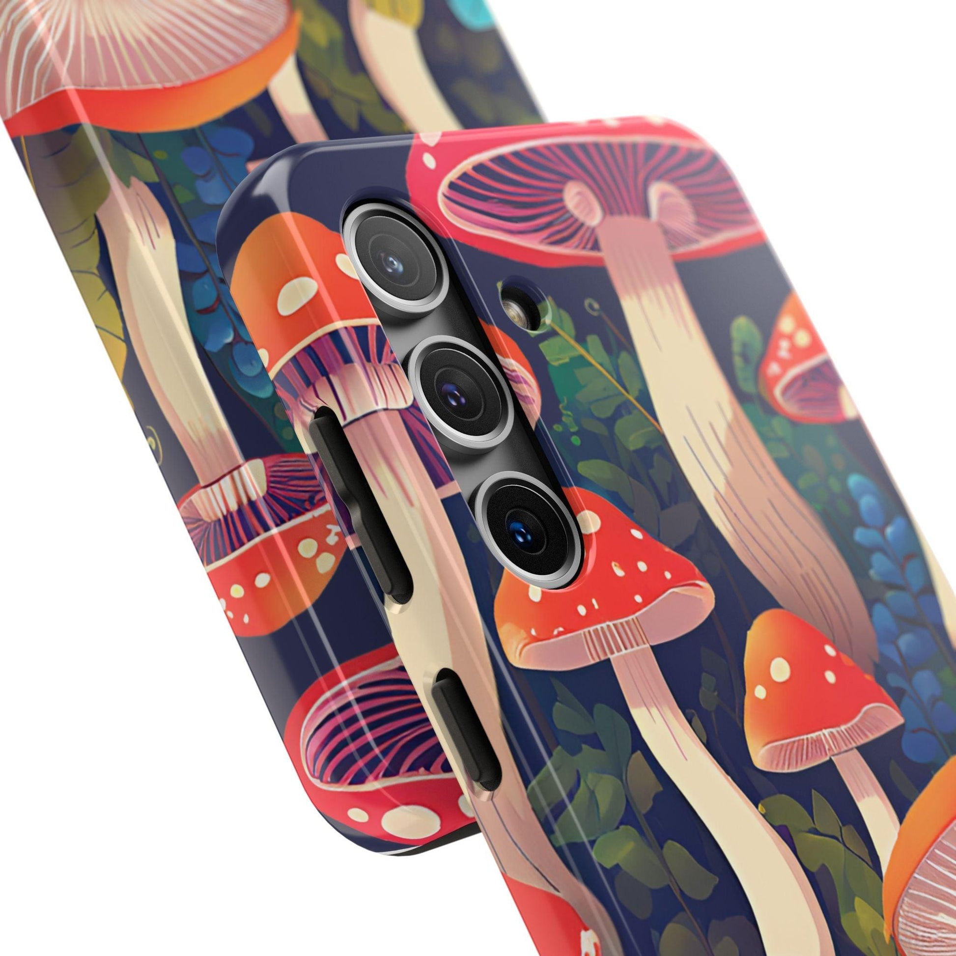 Funky Mushroom Phone Case | Retro Bold Design for iPhone & Samsung - Joyful Moments Market