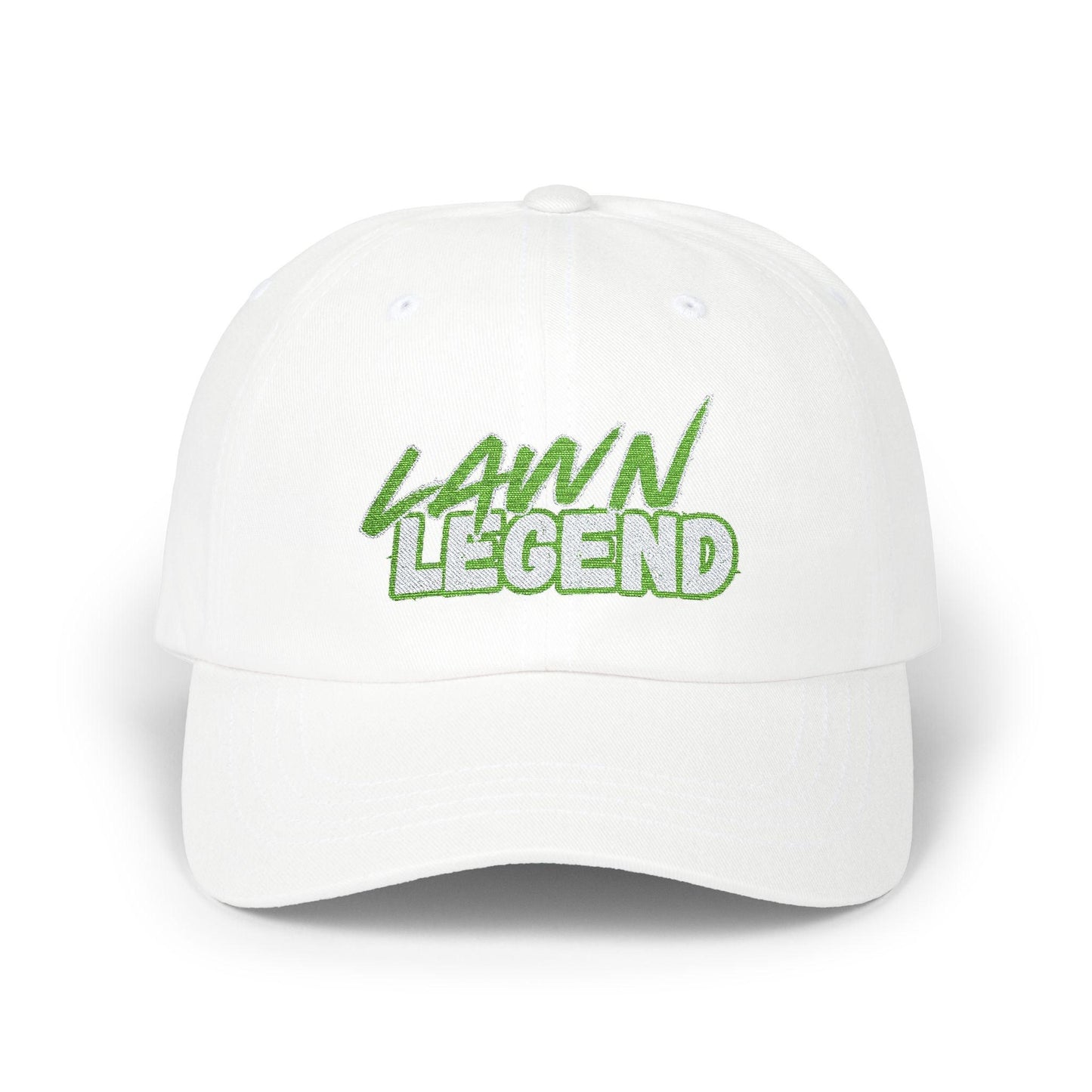 Lawn Legend Hat | Embroidered Cap for Lawn Care Pros and Green Thumb Enthusiasts - Joyful Moments Market