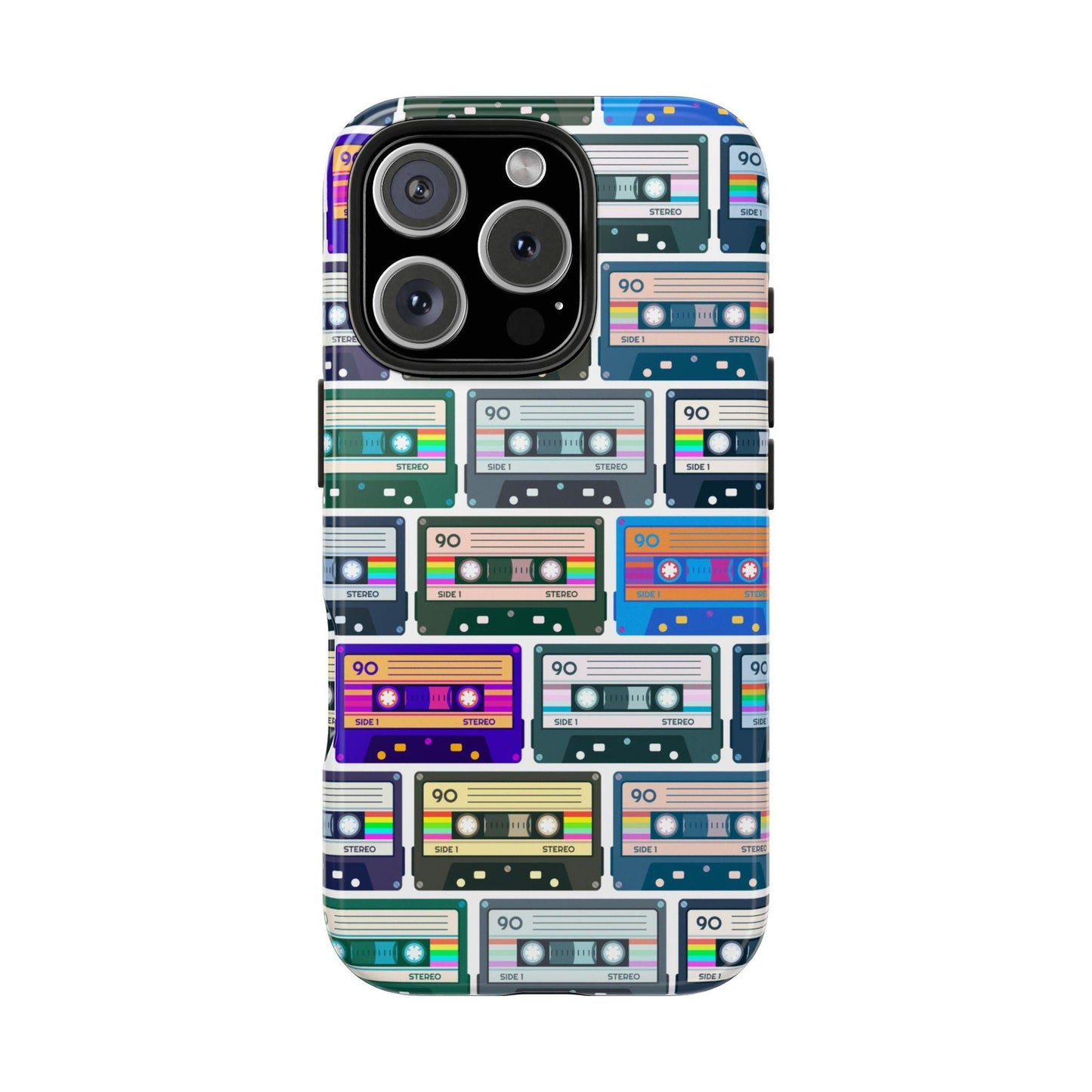 Cassette Tape Phone Case | Retro 80s & 90s Design for iPhone & Samsung - Joyful Moments Market