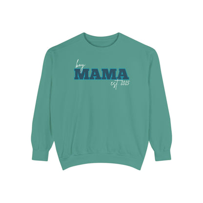 Customizable Comfort Colors Boy Mama Sweatshirt | Personalized Gift for Moms - Joyful Moments Market