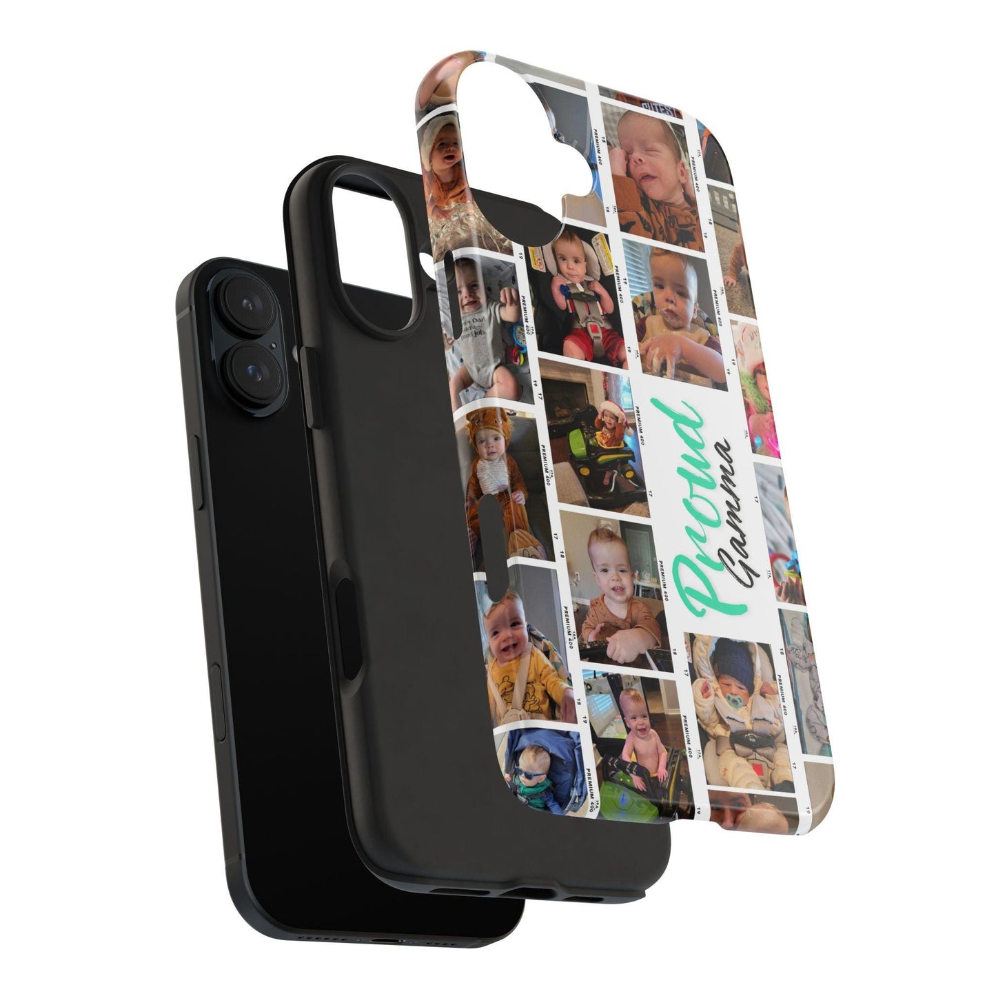 Film Reel Customizable Photo Phone Case | Showcase 23 Pictures & Add Text - Joyful Moments Market