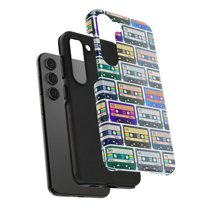 Cassette Tape Phone Case | Retro 80s & 90s Design for iPhone & Samsung - Joyful Moments Market