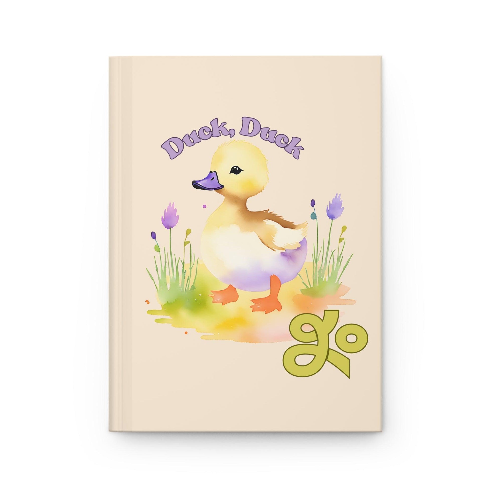 Watercolor Duck Journal | Charming Hardcover Notebook for Inspiration and Daily Reflections - Joyful Moments Market