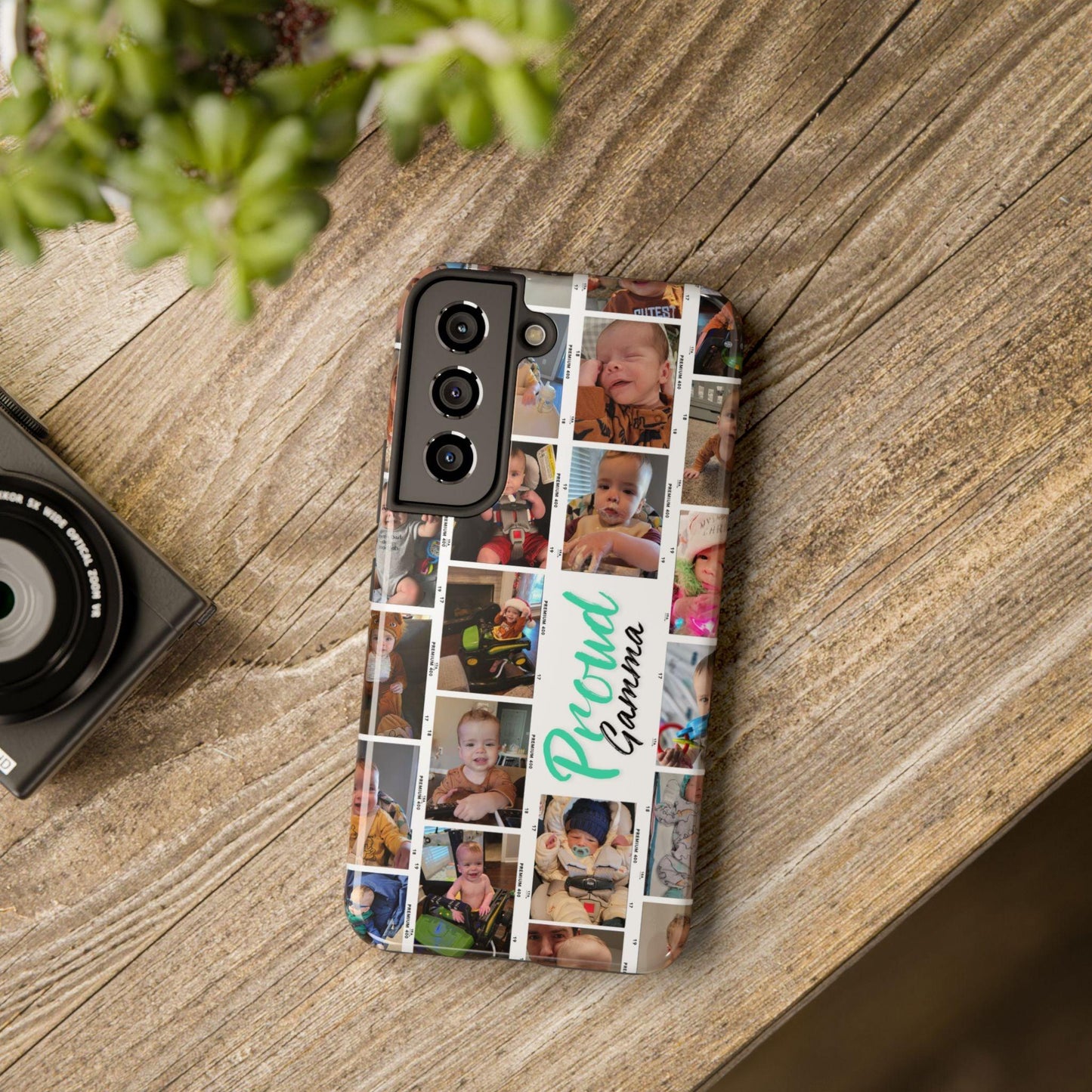 Film Reel Customizable Photo Phone Case | Showcase 23 Pictures & Add Text - Joyful Moments Market