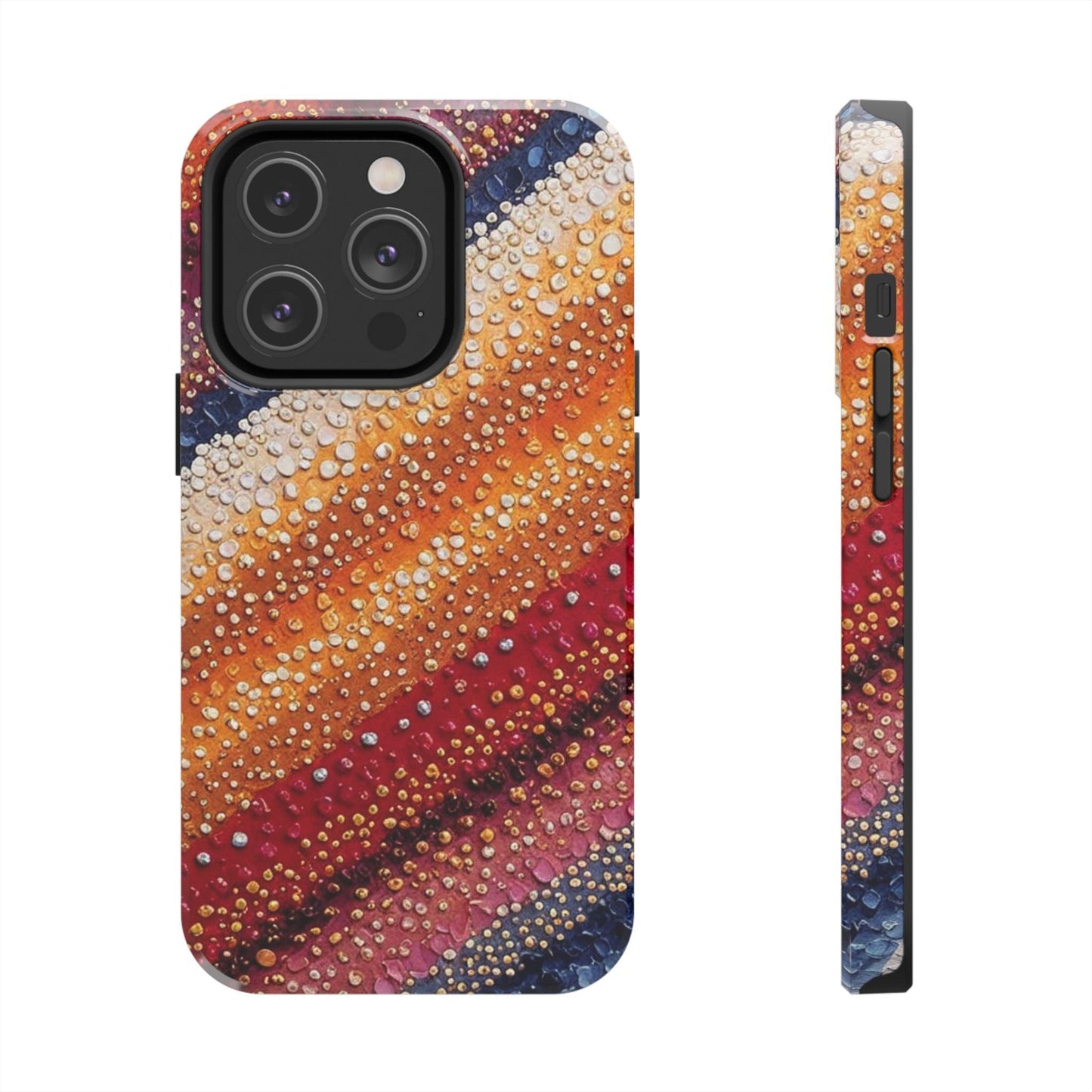 Western Blanket Phone Case | Bold Striped Design for iPhone & Samsung - Joyful Moments Market