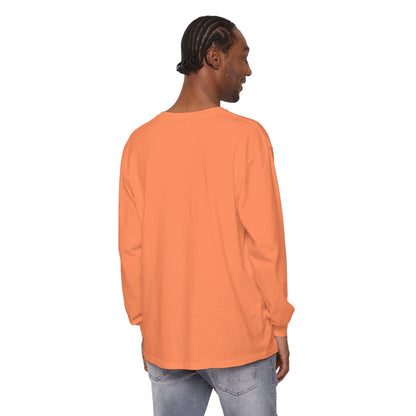 Comfort Colors Long Sleeve T-Shirt | Garment-Dyed Cotton with Bold White-Water Rafting Design - Joyful Moments Market