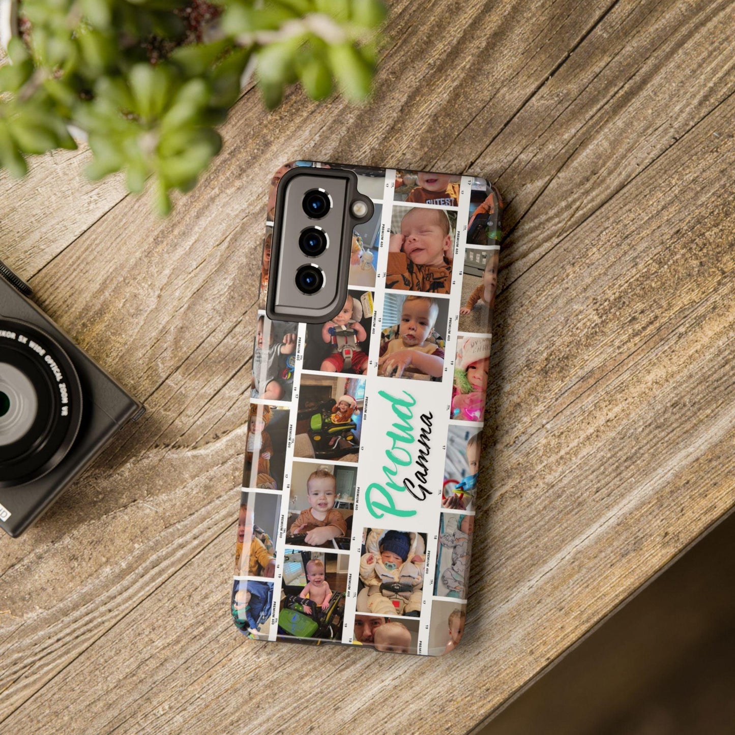 Film Reel Customizable Photo Phone Case | Showcase 23 Pictures & Add Text - Joyful Moments Market