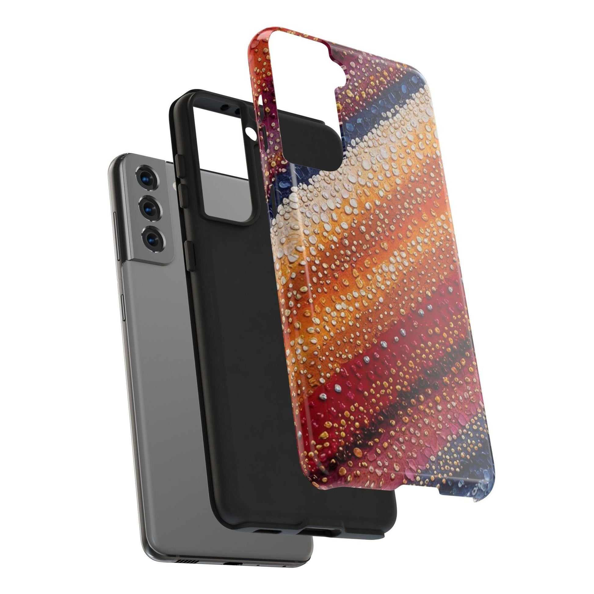 Western Blanket Phone Case | Bold Striped Design for iPhone & Samsung - Joyful Moments Market