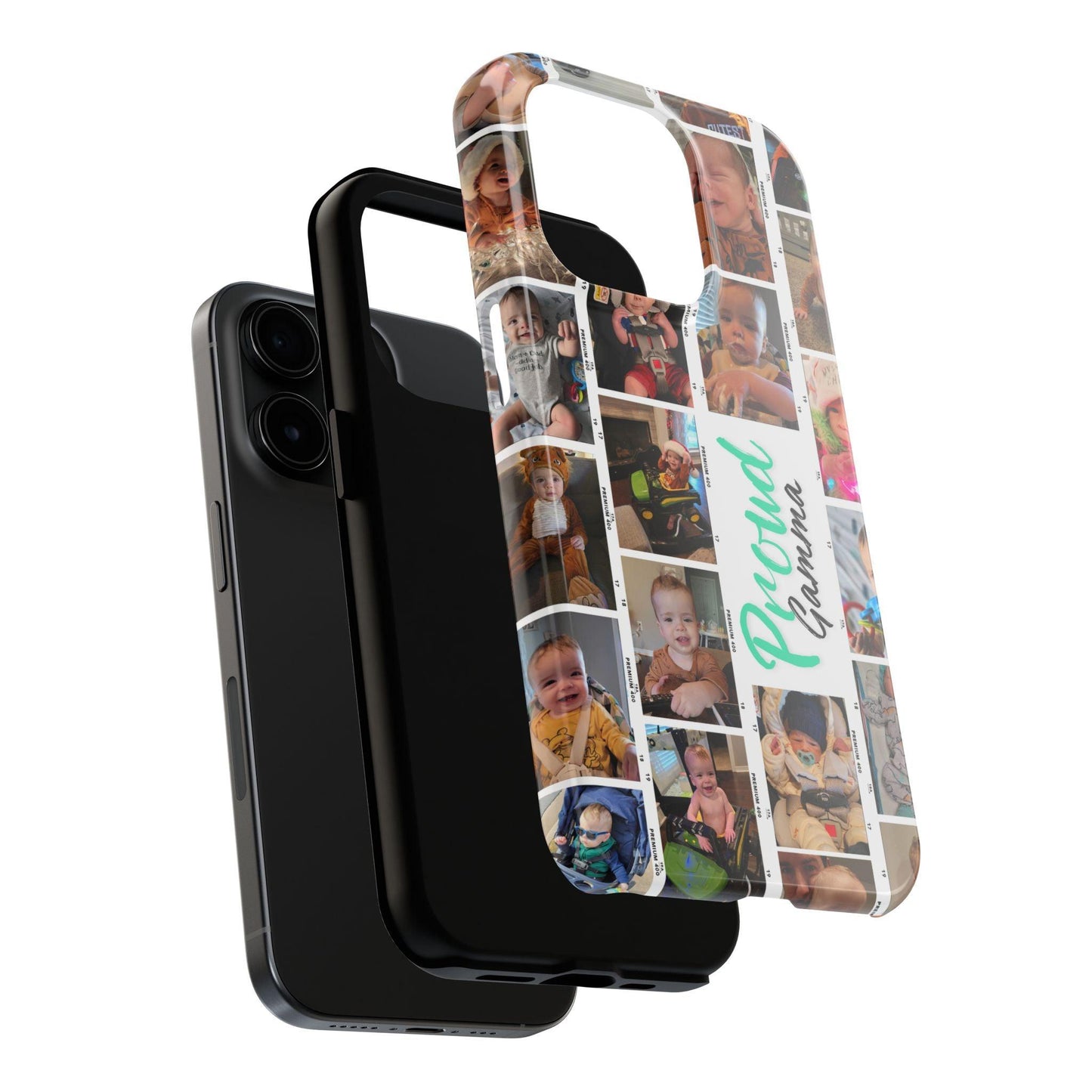 Film Reel Customizable Photo Phone Case | Showcase 23 Pictures & Add Text - Joyful Moments Market