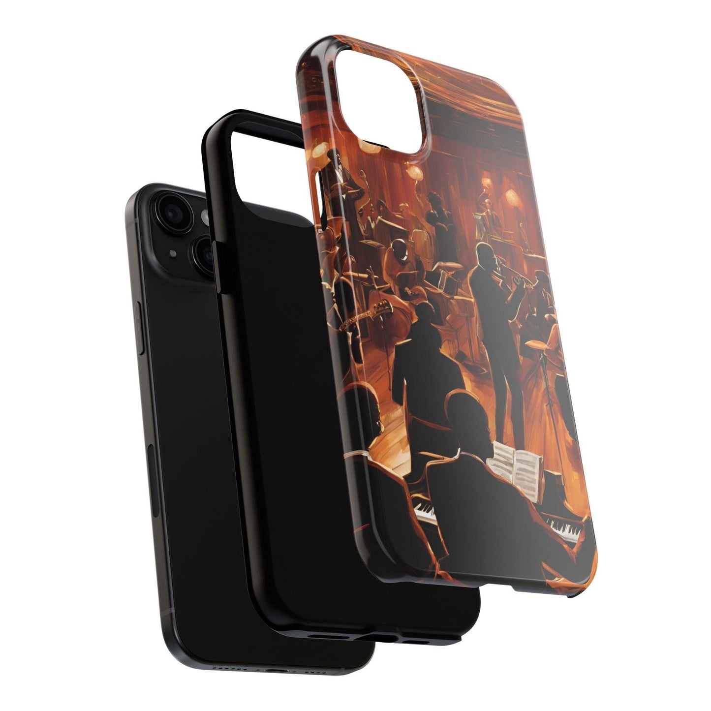 Jazz Club Phone Case | 1920s Vintage Band Design for iPhone & Samsung - Joyful Moments Market