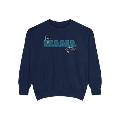 Customizable Comfort Colors Boy Mama Sweatshirt | Personalized Gift for Moms - Joyful Moments Market