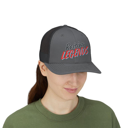 Raising Legends Hat | Embroidered Trucker Cap for Proud Parents and Everyday Heroes - Joyful Moments Market