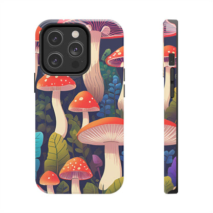 Funky Mushroom Phone Case | Retro Bold Design for iPhone & Samsung - Joyful Moments Market