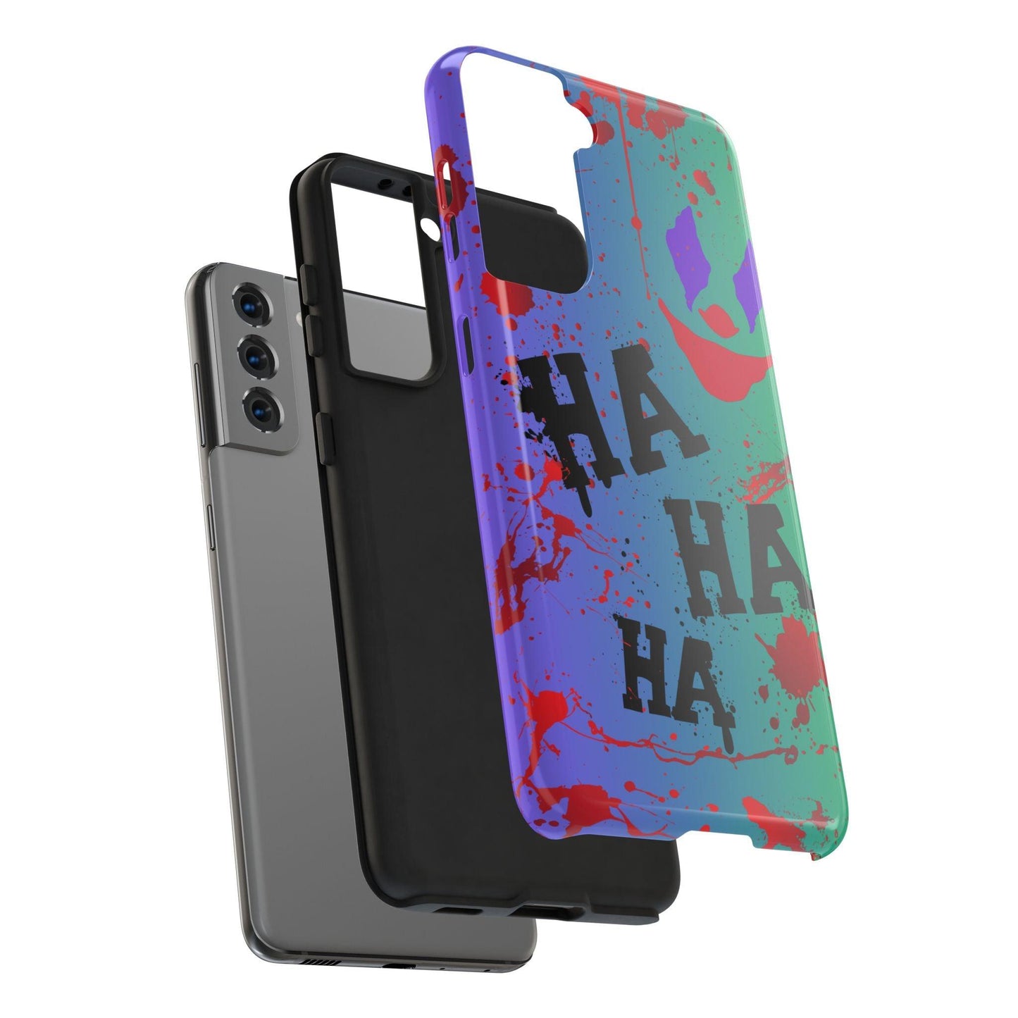 Joker-Inspired Phone Case | Green & Purple Clown Design for iPhone & Samsung - Joyful Moments Market