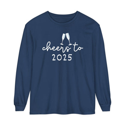 Comfort Colors Long Sleeve T-Shirt | Soft Garment-Dyed Cotton | Celebrate the New Year in Style with Cozy, Durable, Everyday Comfort - Joyful Moments Market