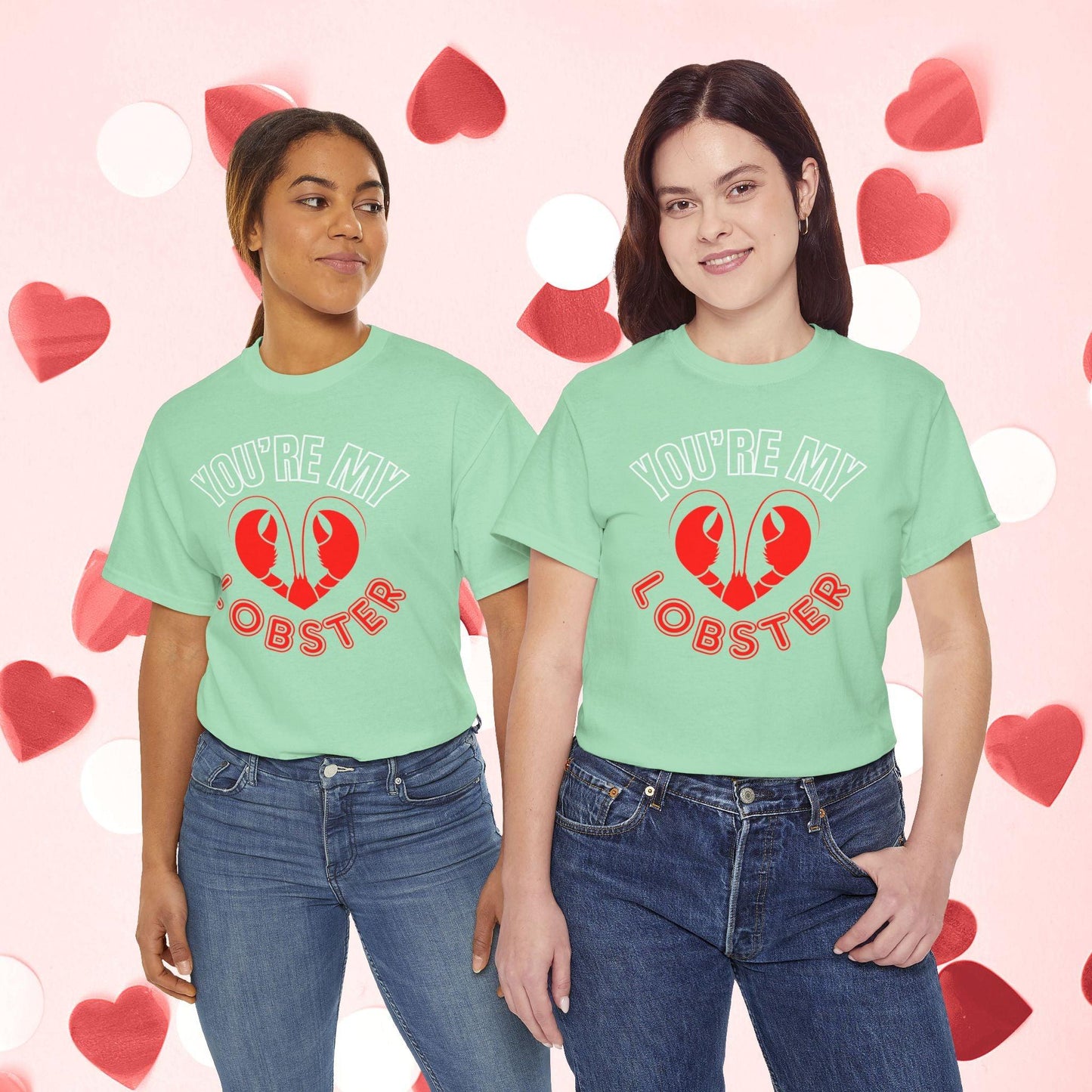 You Are My Lobster T-Shirt | Cute Valentine’s Day Gift for Couples and Friends Fans - Joyful Moments Market