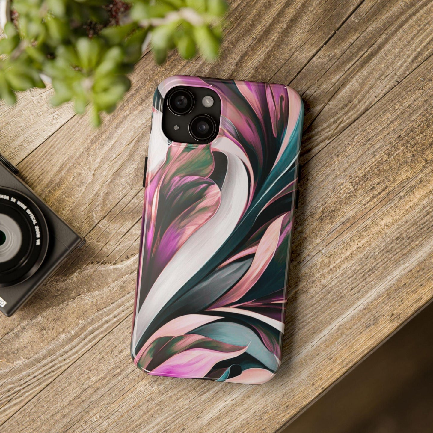 Floral Phone Case | Subtle Artistic Design for iPhone & Samsung - Joyful Moments Market