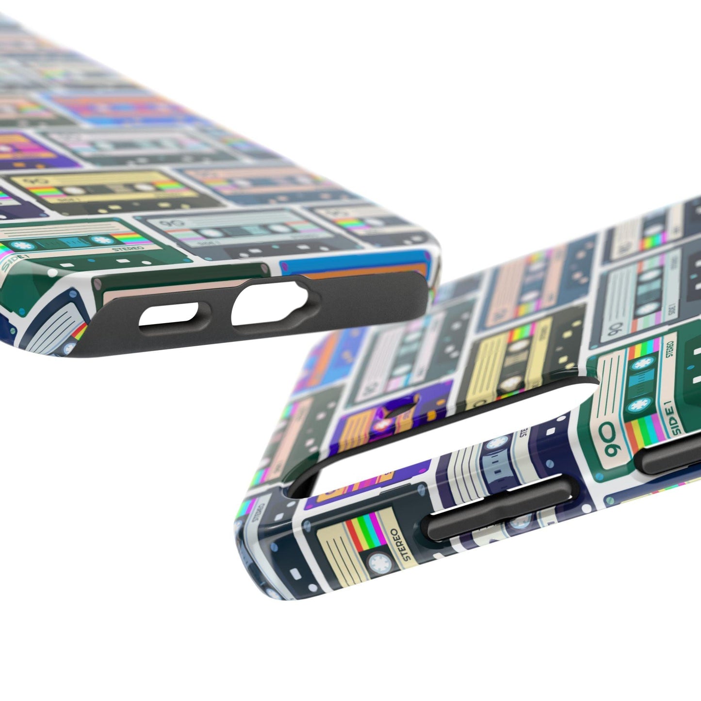 Cassette Tape Phone Case | Retro 80s & 90s Design for iPhone & Samsung - Joyful Moments Market