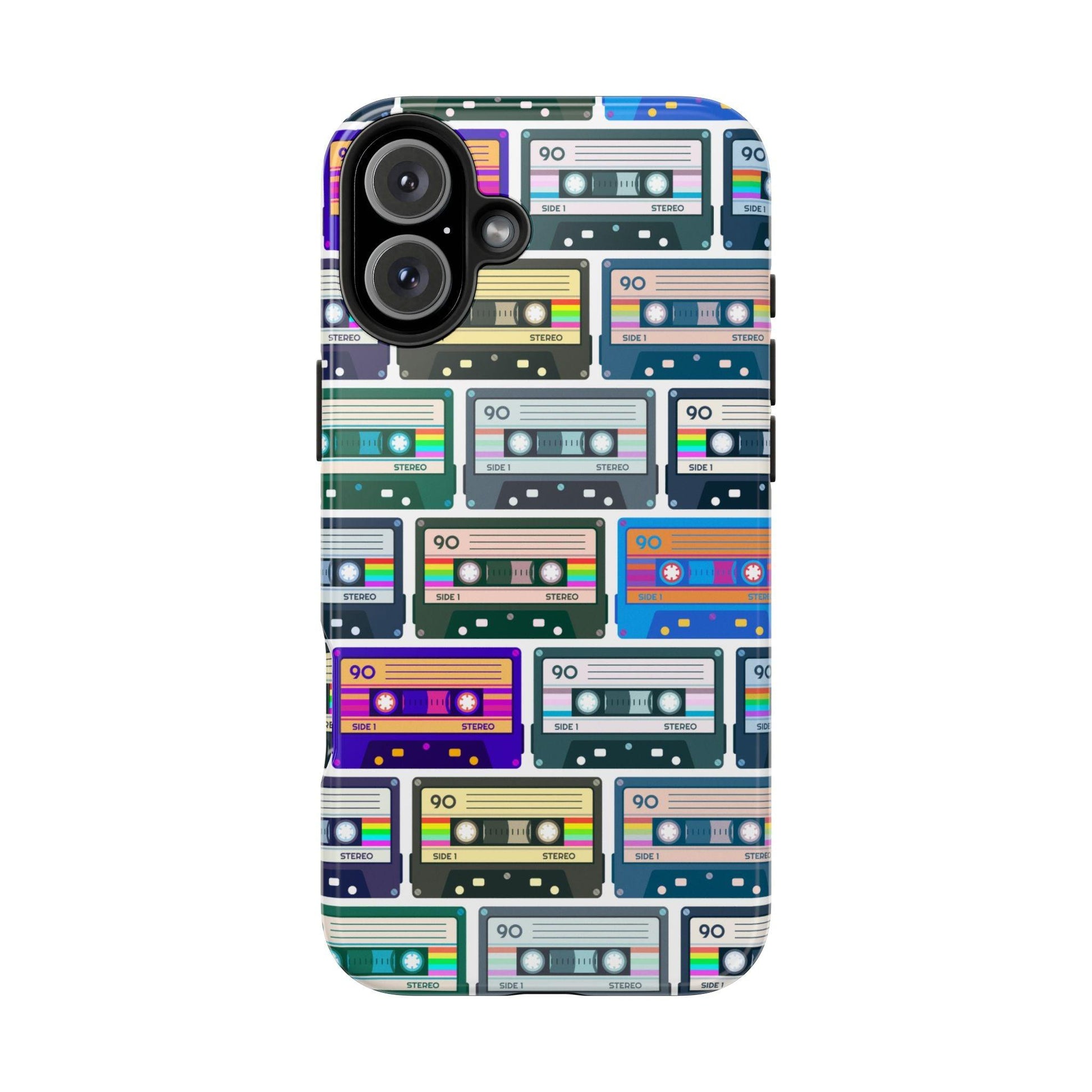 Cassette Tape Phone Case | Retro 80s & 90s Design for iPhone & Samsung - Joyful Moments Market