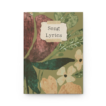 Song Lyrics Journal | Elegant Hardcover for Songwriters and Musicians - Joyful Moments Market