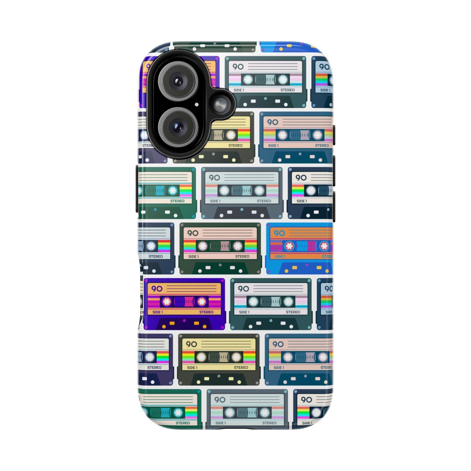 Cassette Tape Phone Case | Retro 80s & 90s Design for iPhone & Samsung - Joyful Moments Market