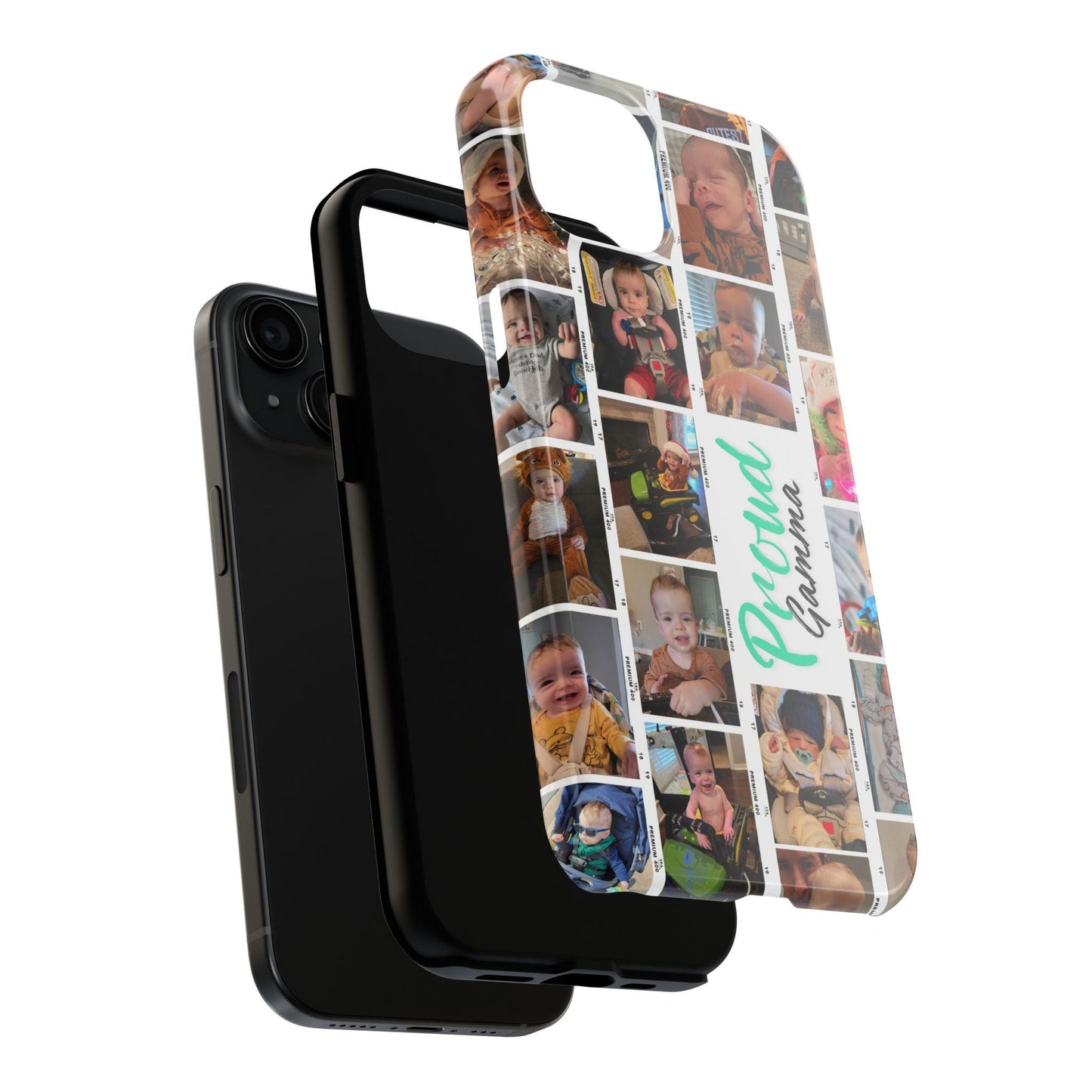 Film Reel Customizable Photo Phone Case | Showcase 23 Pictures & Add Text - Joyful Moments Market