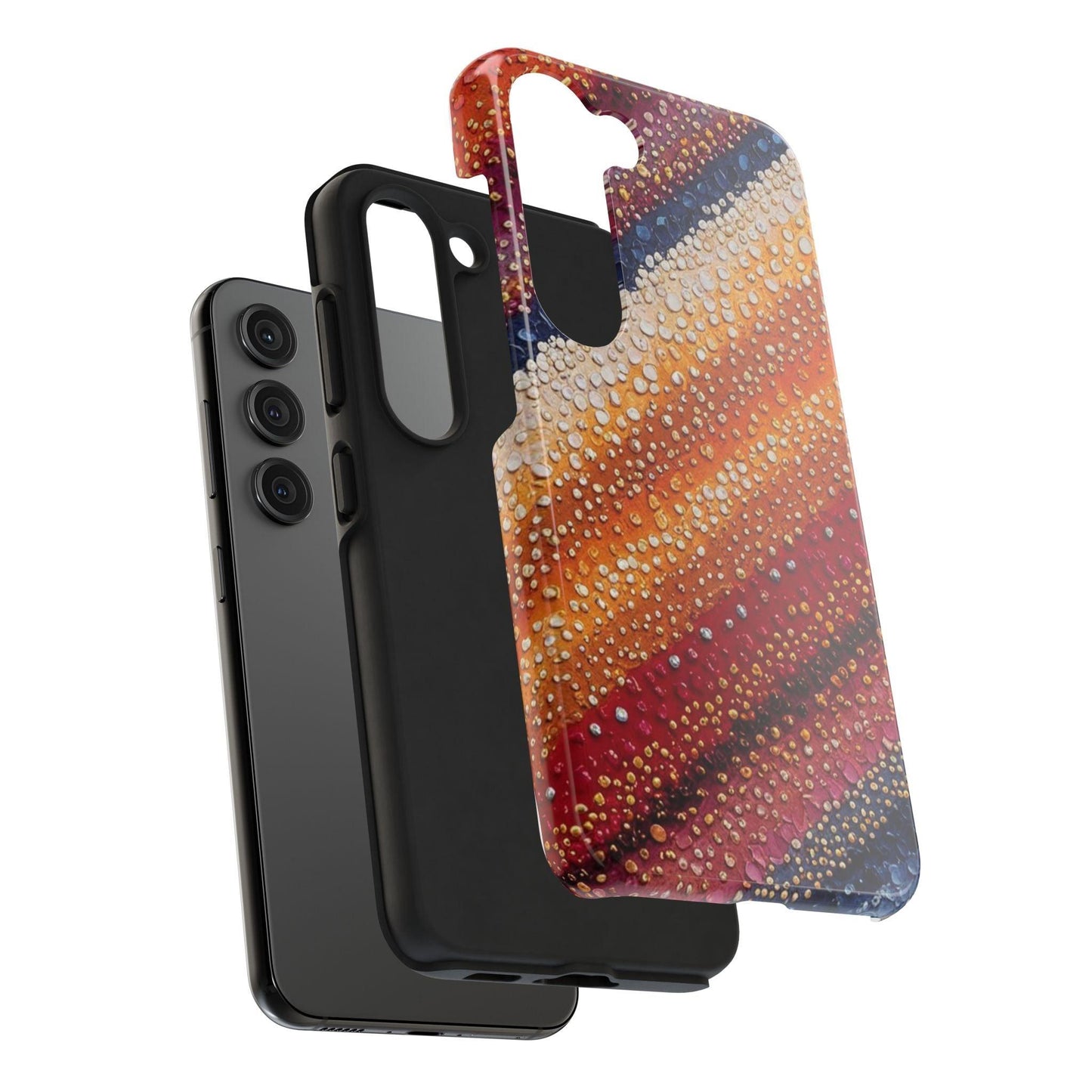 Western Blanket Phone Case | Bold Striped Design for iPhone & Samsung - Joyful Moments Market