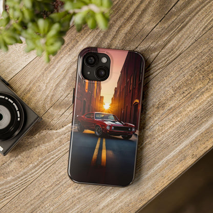 Cherry Red Muscle Car Phone Case | Drag Race Vibes for iPhone & Samsung - Joyful Moments Market