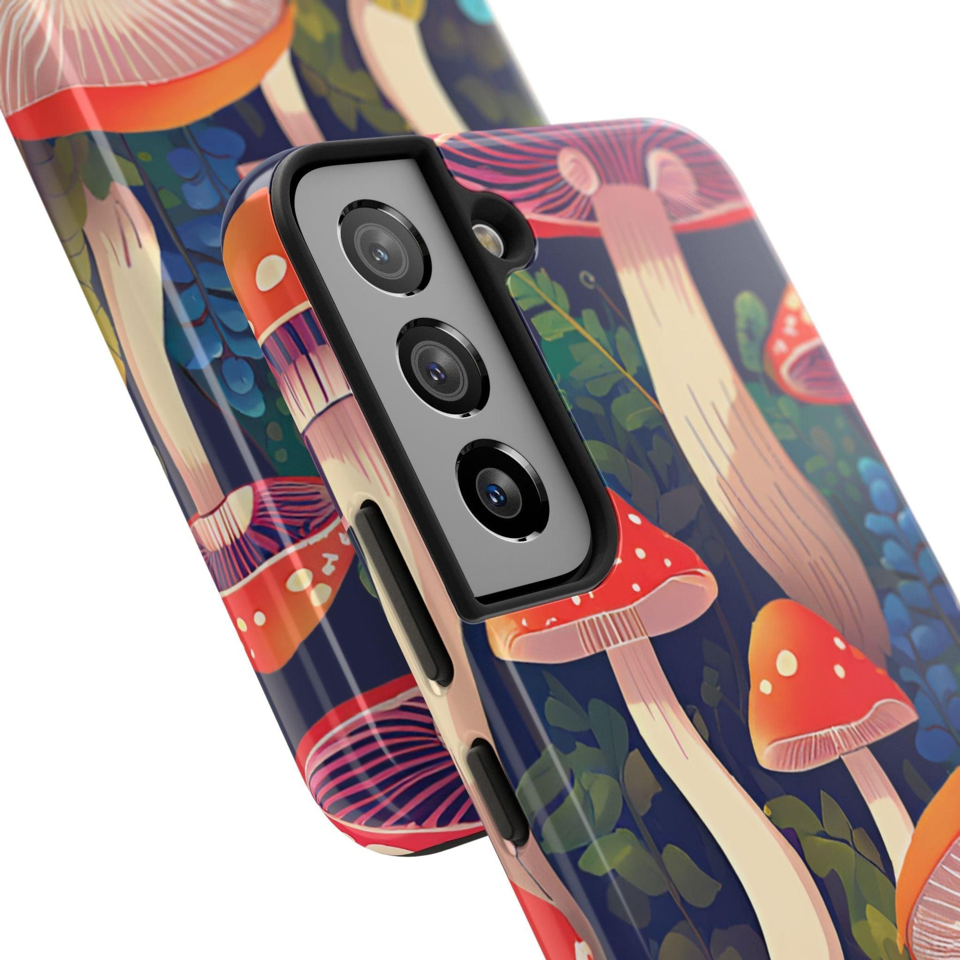 Funky Mushroom Phone Case | Retro Bold Design for iPhone & Samsung - Joyful Moments Market