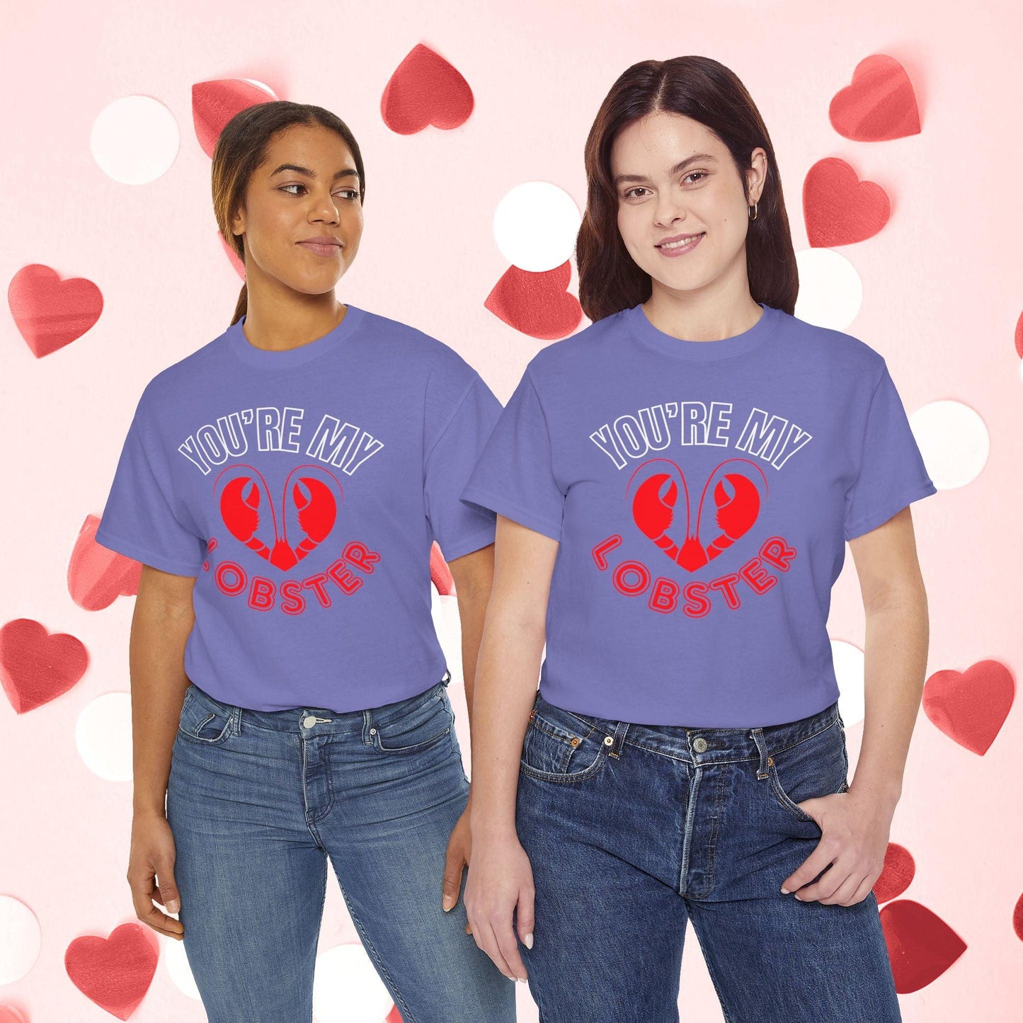 You Are My Lobster T-Shirt | Cute Valentine’s Day Gift for Couples and Friends Fans - Joyful Moments Market