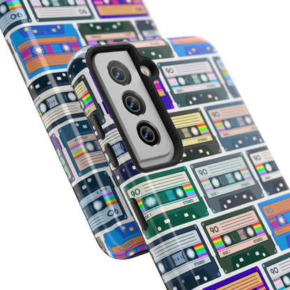 Cassette Tape Phone Case | Retro 80s & 90s Design for iPhone & Samsung - Joyful Moments Market