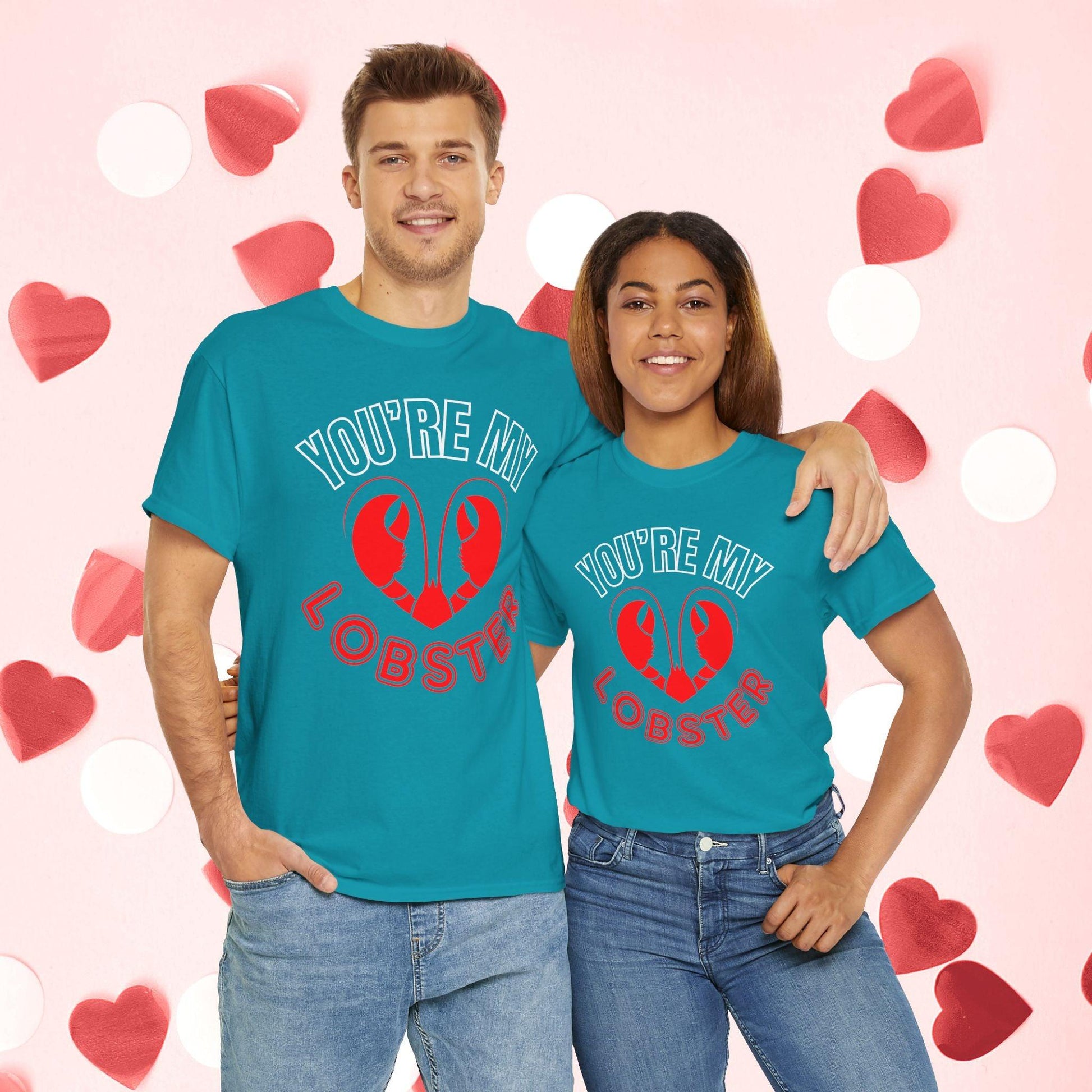 You Are My Lobster T-Shirt | Cute Valentine’s Day Gift for Couples and Friends Fans - Joyful Moments Market