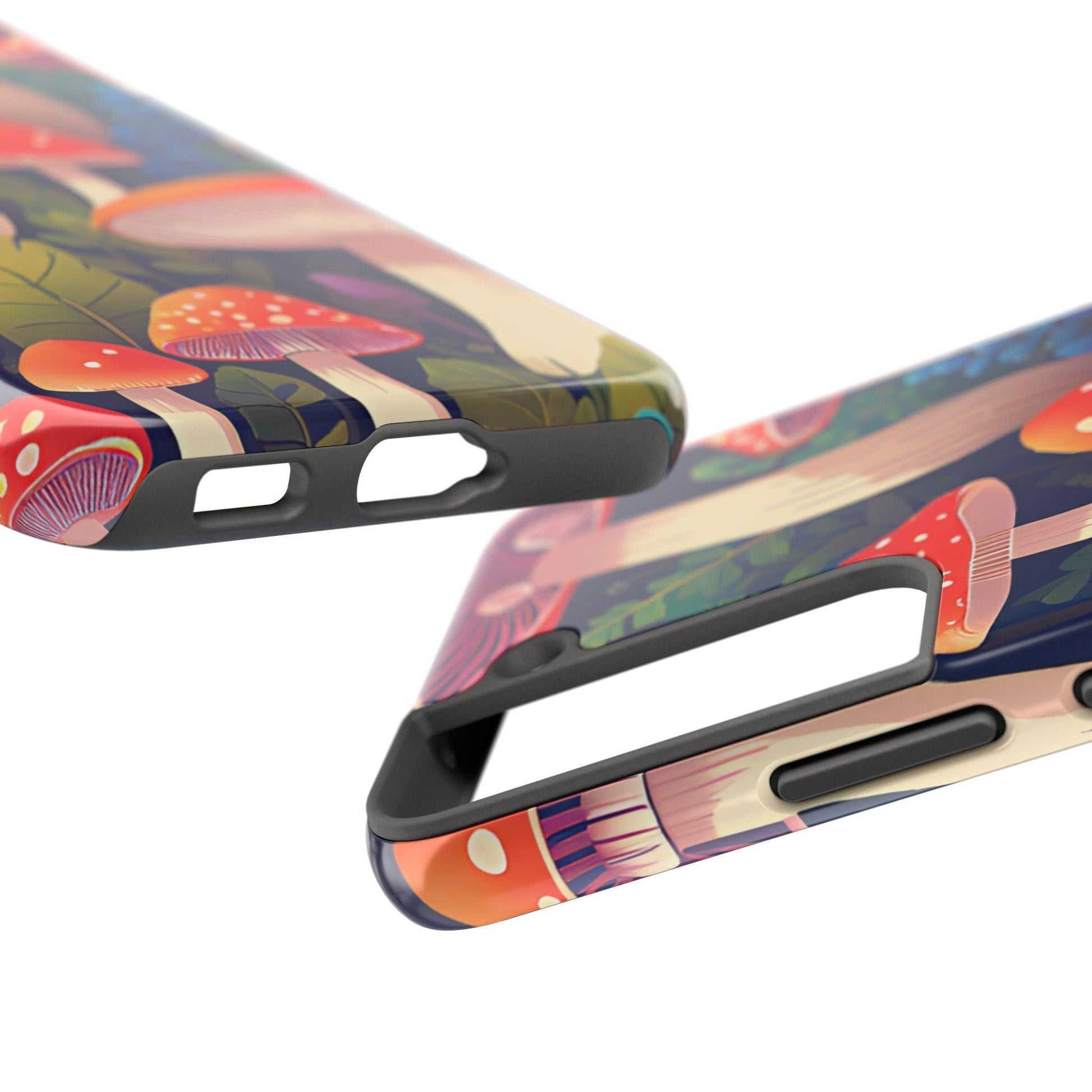 Funky Mushroom Phone Case | Retro Bold Design for iPhone & Samsung - Joyful Moments Market