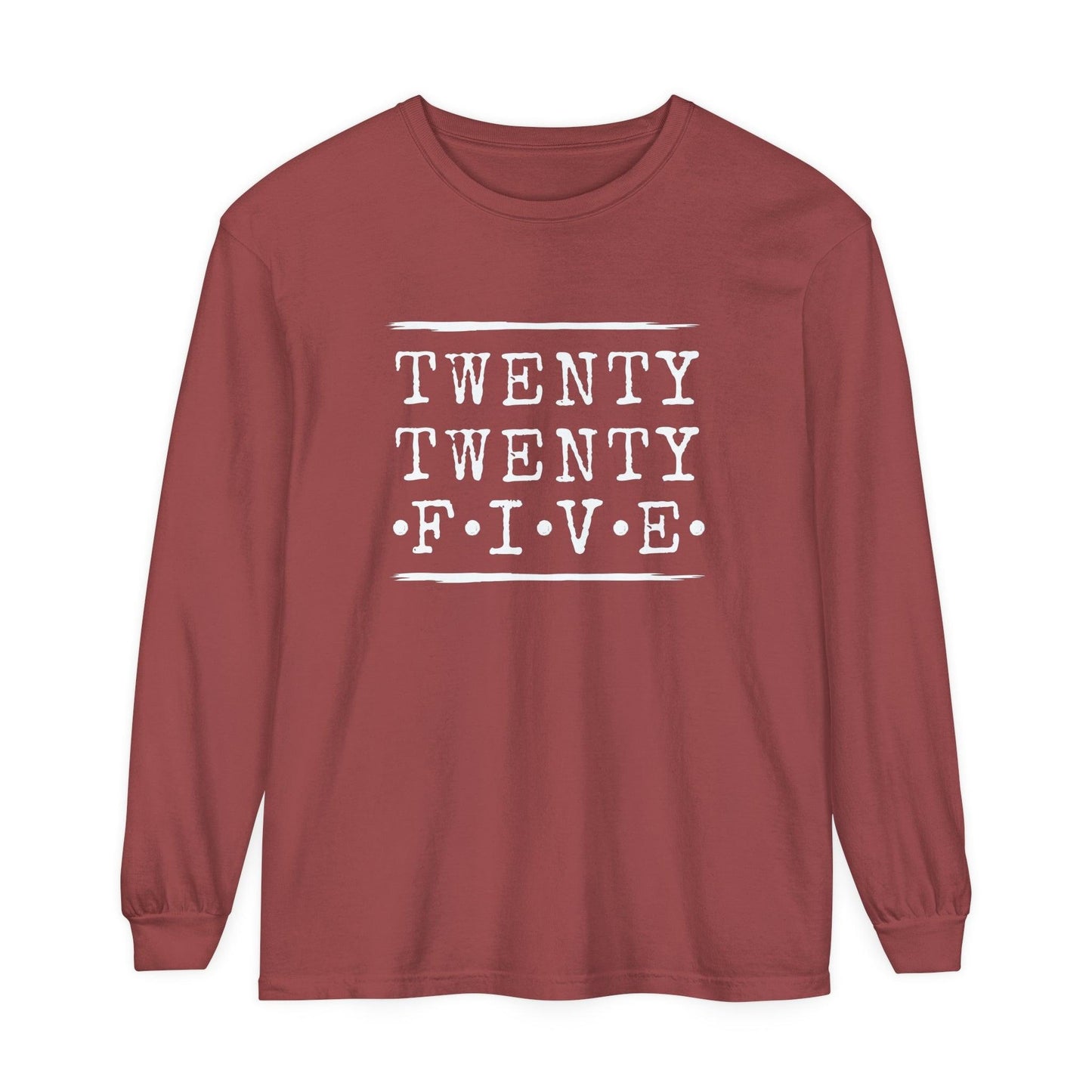 Comfort Colors Long Sleeve T-Shirt | Soft, Garment-Dyed Cotton | Celebrate 2025 in Style with Durable Comfort for Everyday Wear - Joyful Moments Market