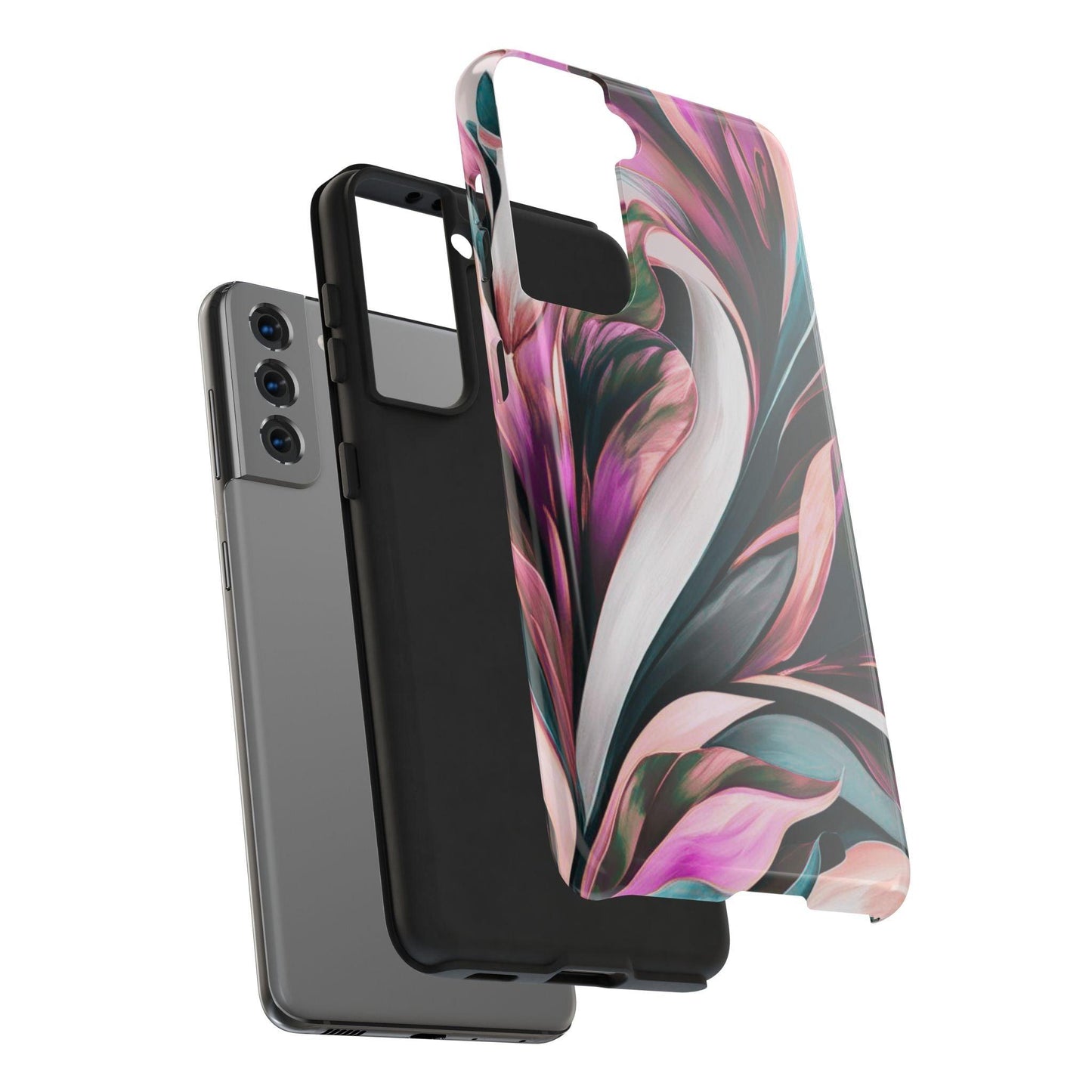 Floral Phone Case | Subtle Artistic Design for iPhone & Samsung - Joyful Moments Market