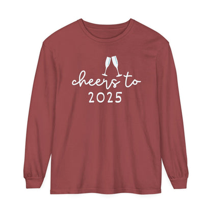 Comfort Colors Long Sleeve T-Shirt | Soft Garment-Dyed Cotton | Celebrate the New Year in Style with Cozy, Durable, Everyday Comfort - Joyful Moments Market