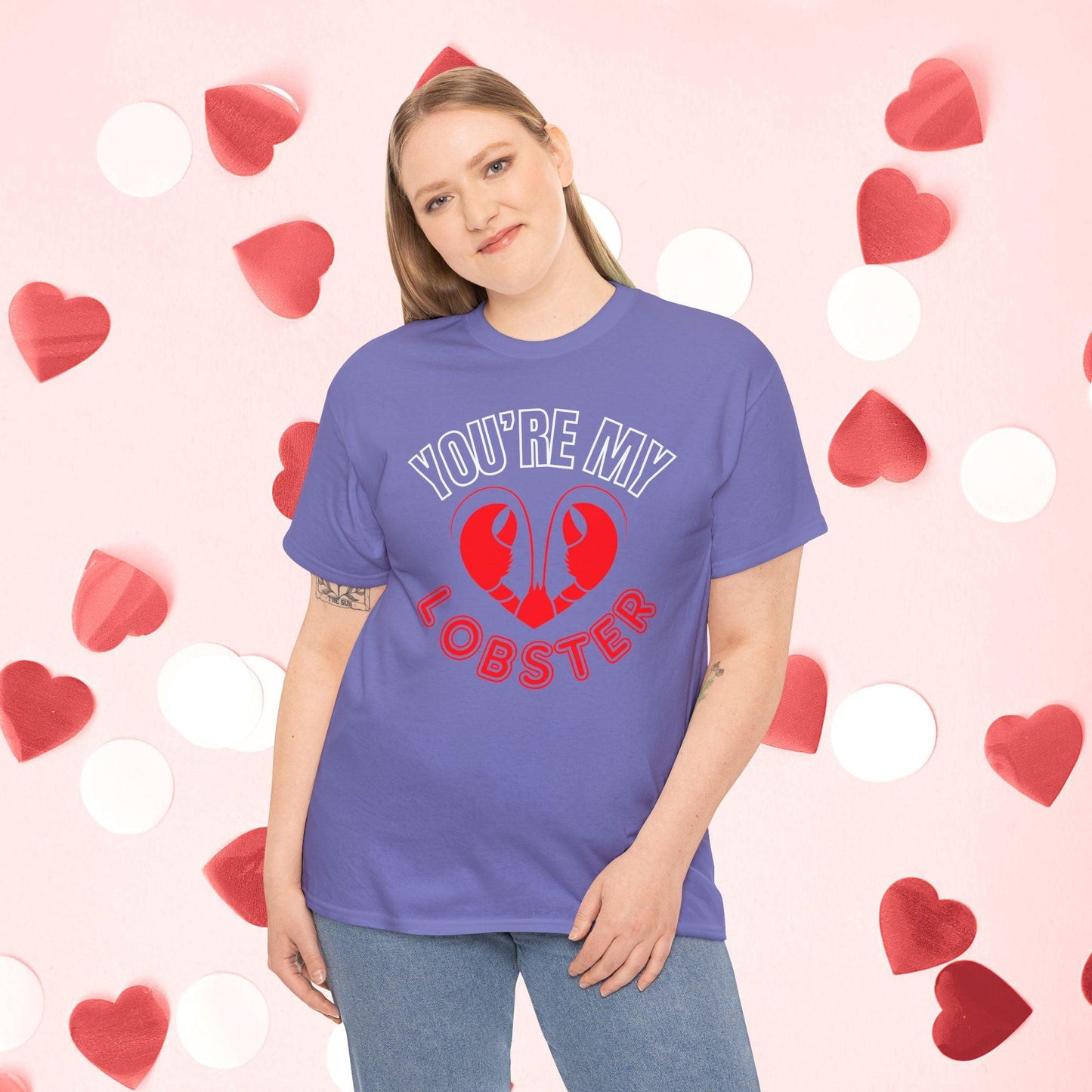 You Are My Lobster T-Shirt | Cute Valentine’s Day Gift for Couples and Friends Fans - Joyful Moments Market