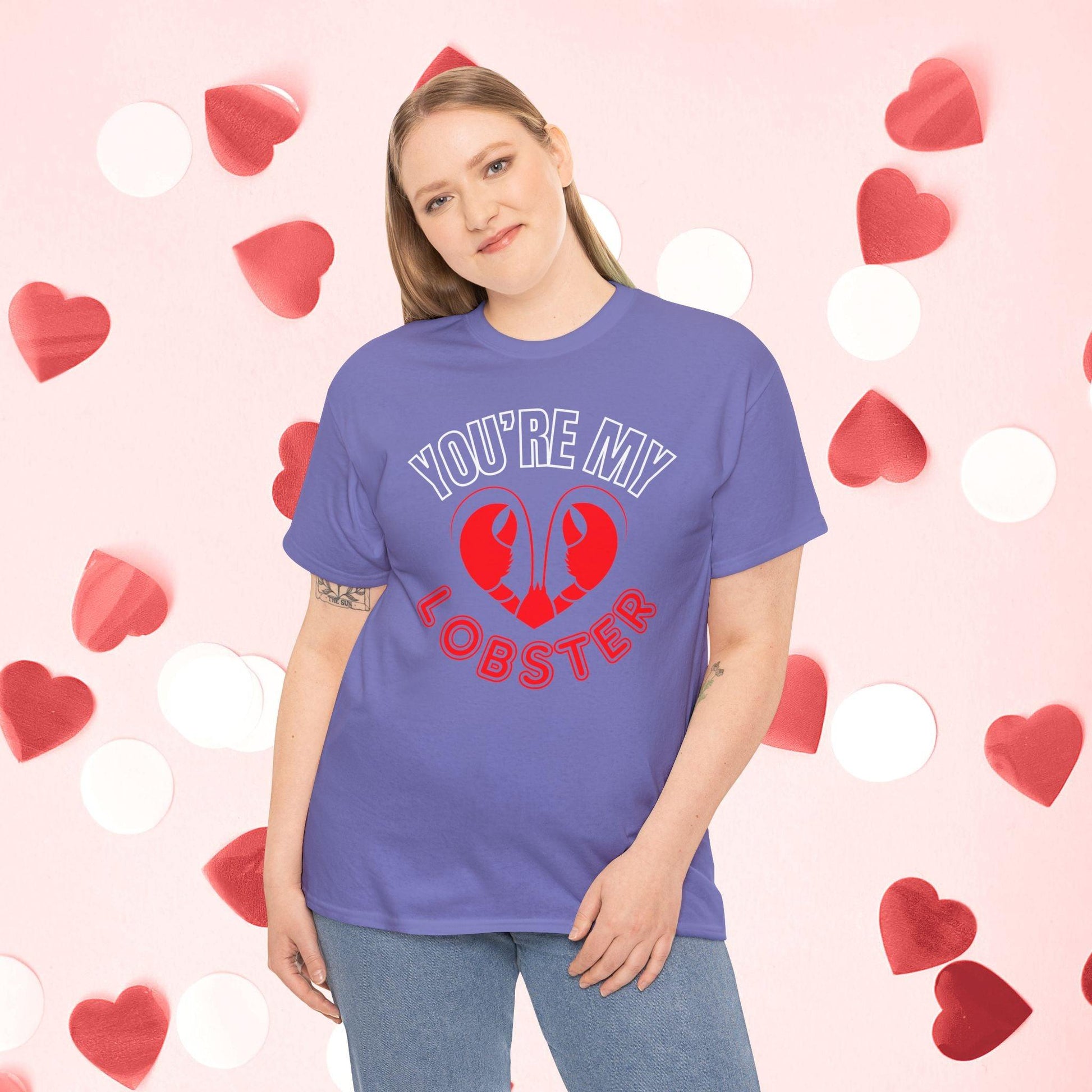 You Are My Lobster T-Shirt | Cute Valentine’s Day Gift for Couples and Friends Fans - Joyful Moments Market