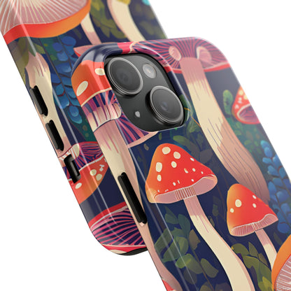 Funky Mushroom Phone Case | Retro Bold Design for iPhone & Samsung - Joyful Moments Market