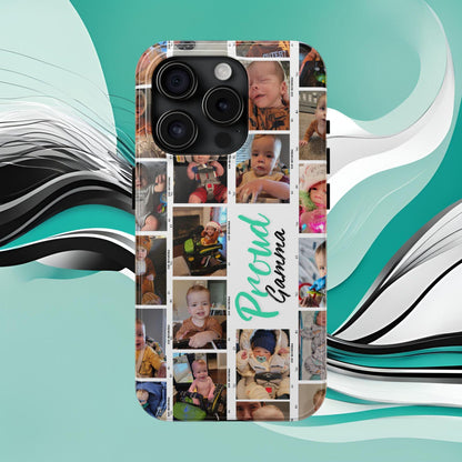 Film Reel Customizable Photo Phone Case | Showcase 23 Pictures & Add Text - Joyful Moments Market