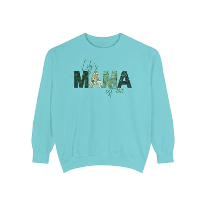 Customizable Comfort Colors Plant Mama Sweatshirt | Personalized Gift for Plant-Loving Moms - Joyful Moments Market