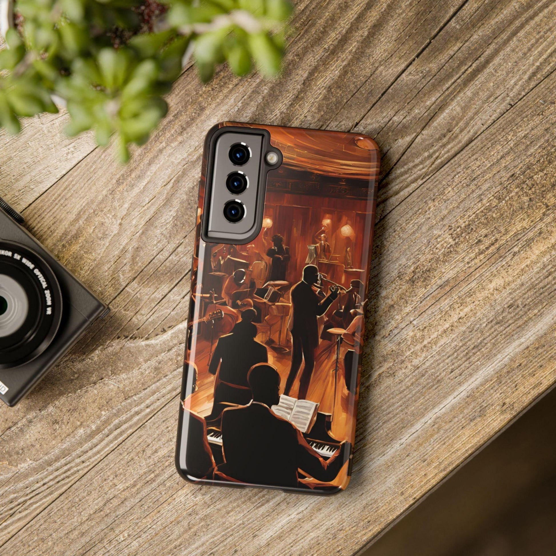 Jazz Club Phone Case | 1920s Vintage Band Design for iPhone & Samsung - Joyful Moments Market