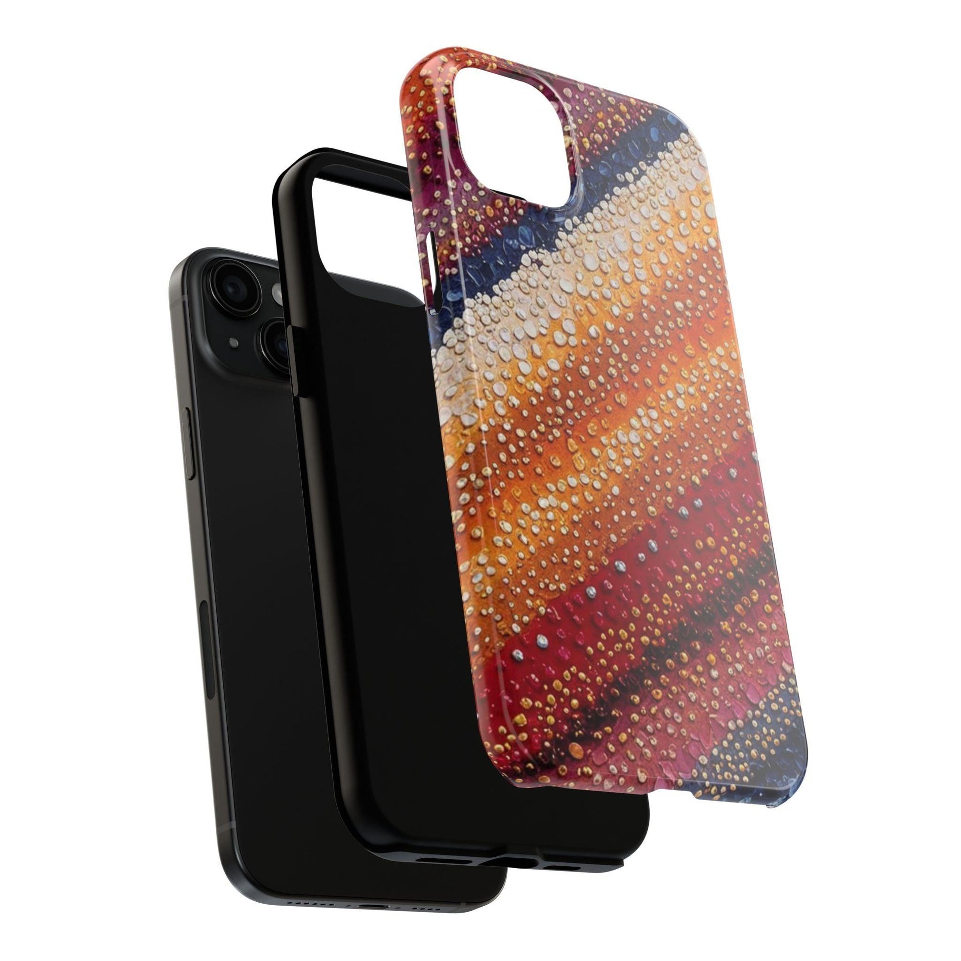 Western Blanket Phone Case | Bold Striped Design for iPhone & Samsung - Joyful Moments Market