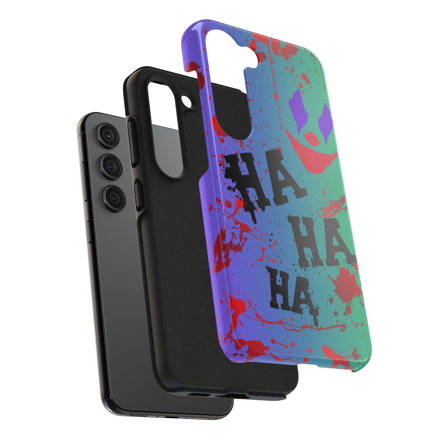 Joker-Inspired Phone Case | Green & Purple Clown Design for iPhone & Samsung - Joyful Moments Market