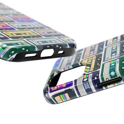 Cassette Tape Phone Case | Retro 80s & 90s Design for iPhone & Samsung - Joyful Moments Market