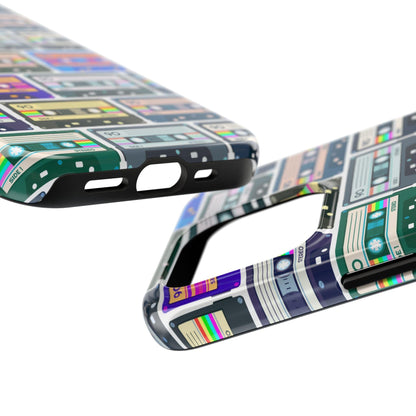 Cassette Tape Phone Case | Retro 80s & 90s Design for iPhone & Samsung - Joyful Moments Market