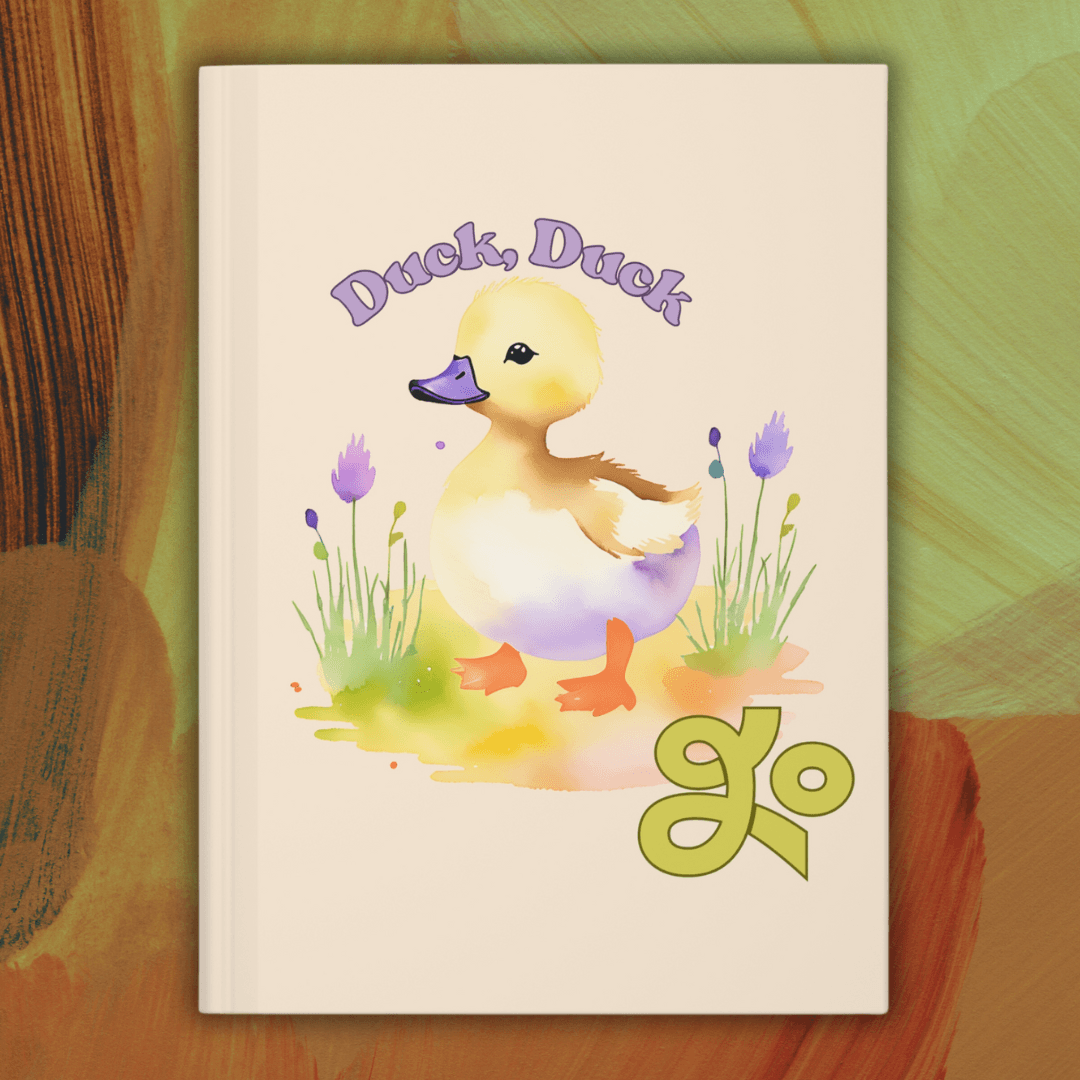 Watercolor Duck Journal | Charming Hardcover Notebook for Inspiration and Daily Reflections - Joyful Moments Market