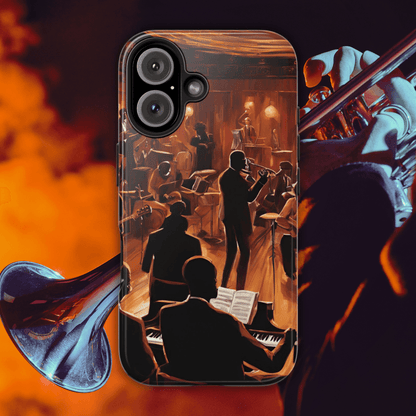 Jazz Club Phone Case | 1920s Vintage Band Design for iPhone & Samsung - Joyful Moments Market