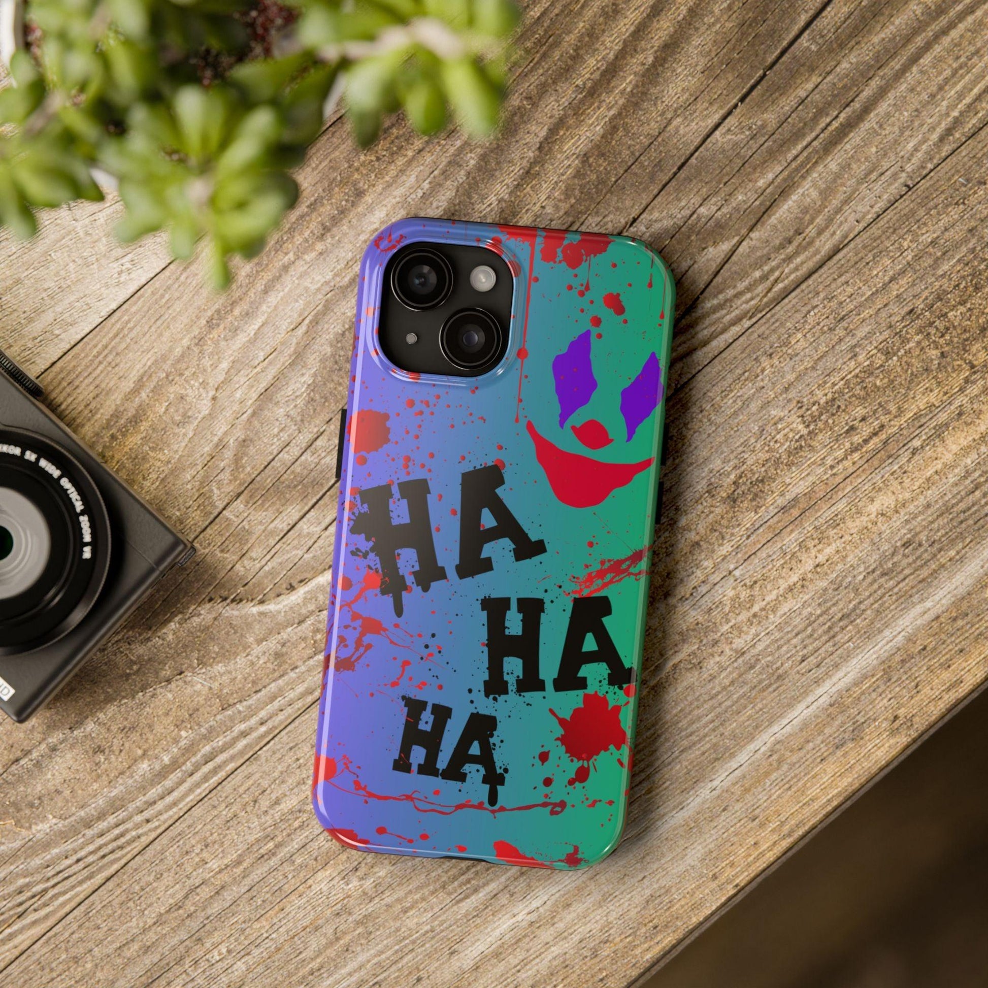 Joker-Inspired Phone Case | Green & Purple Clown Design for iPhone & Samsung - Joyful Moments Market